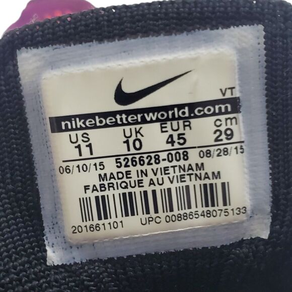 NIKE Shoes FLYKNIT RACER Mens Size 11 ACAI BERRY Running Sneaker 526628-008 main image 9